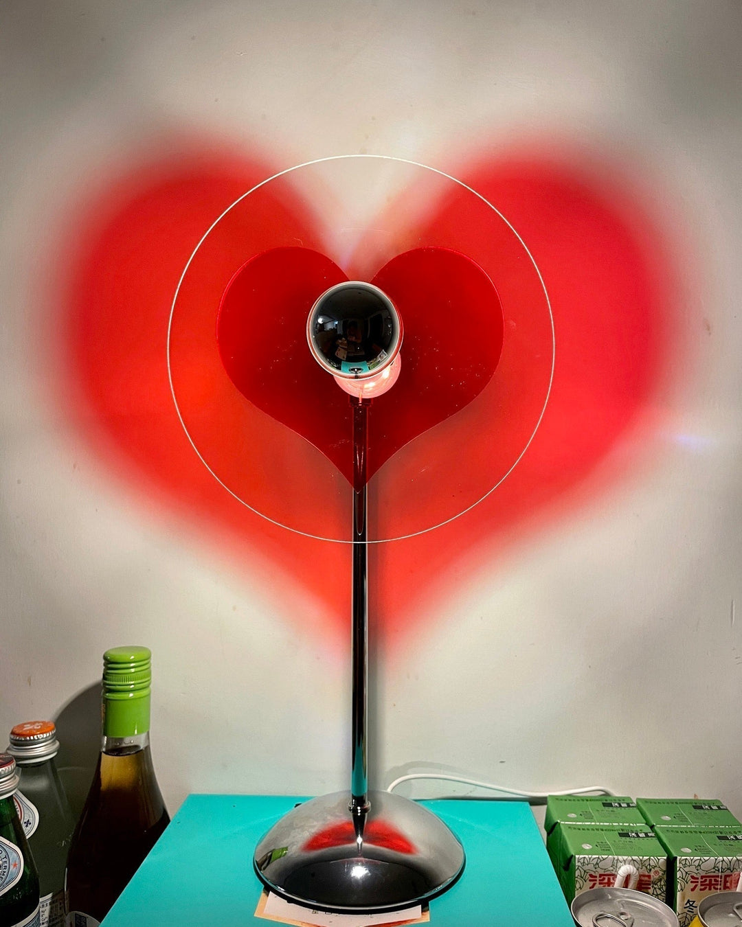 LoveGlow – Elegant Table Lamp with Rechargeable LED | Kalsten