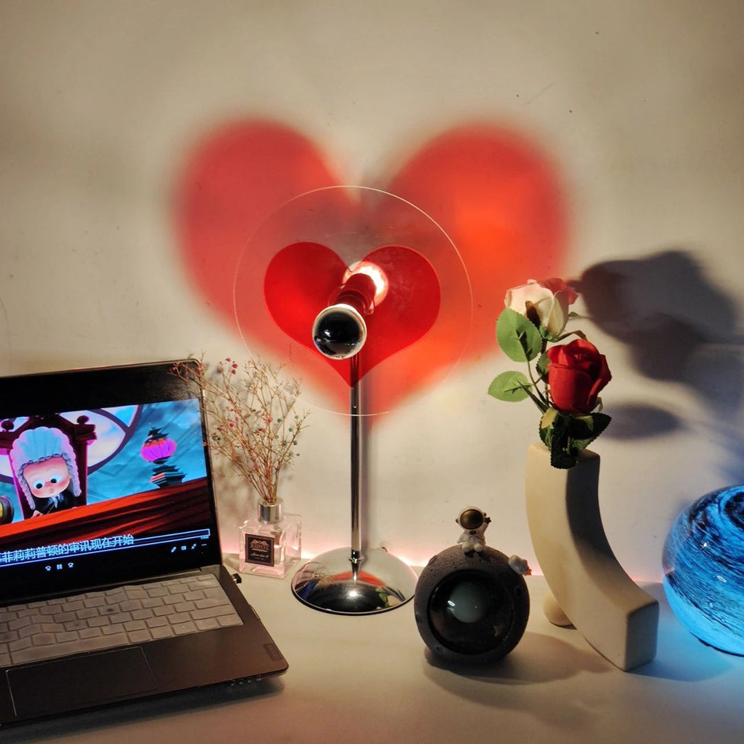 LoveGlow – Elegant Table Lamp with Rechargeable LED | Kalsten