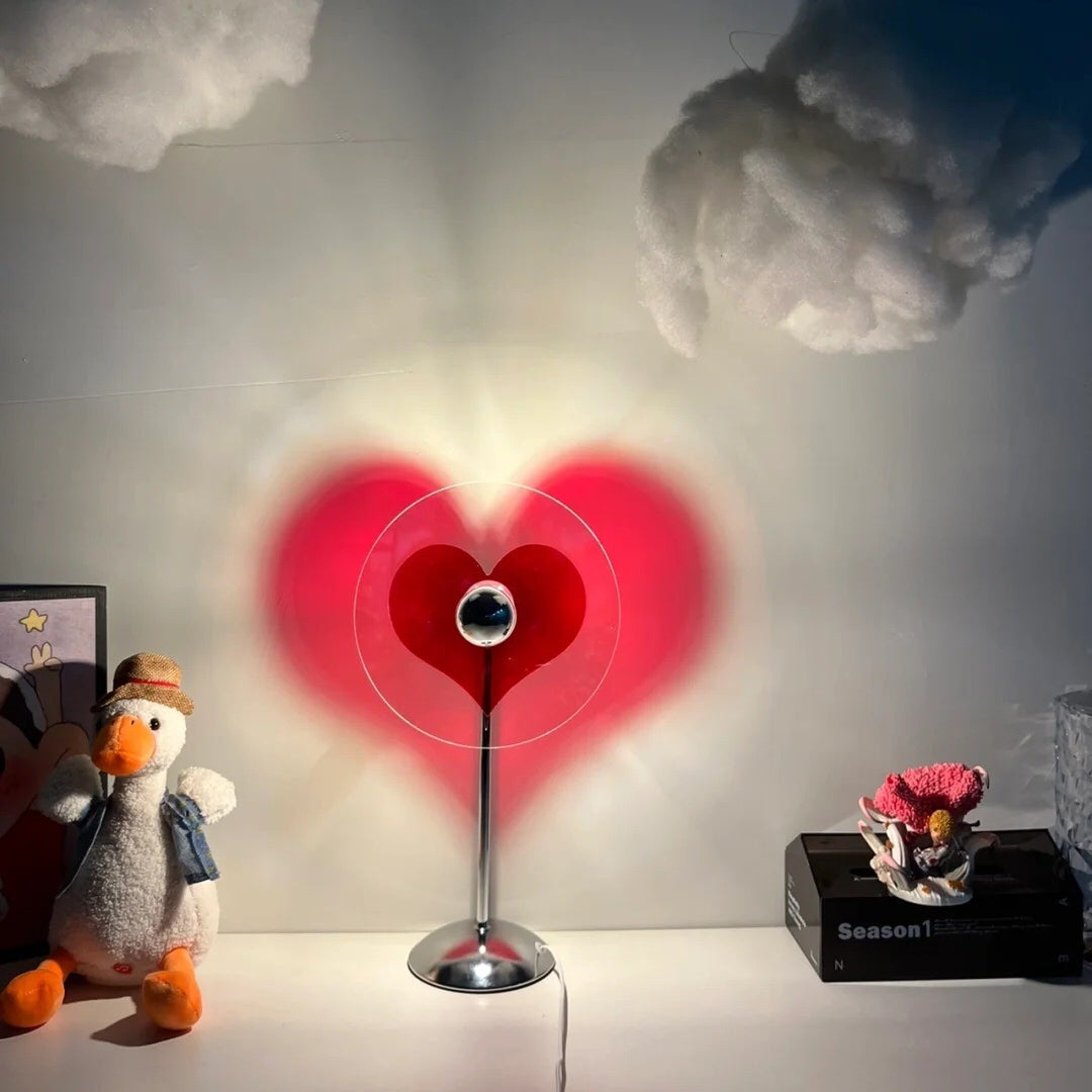 LoveGlow – Elegant Table Lamp with Rechargeable LED | Kalsten