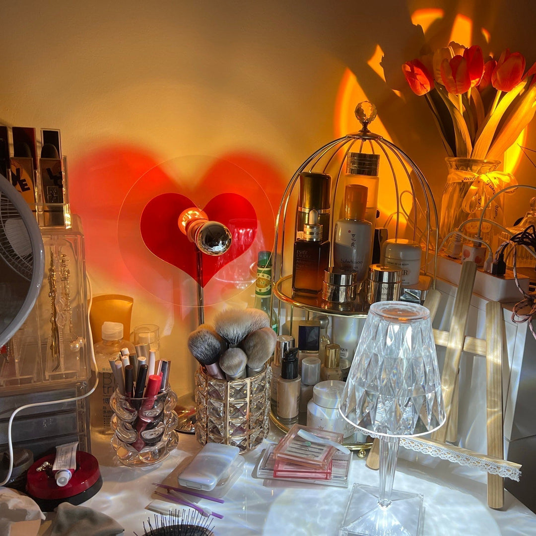 LoveGlow – Elegant Table Lamp with Rechargeable LED | Kalsten