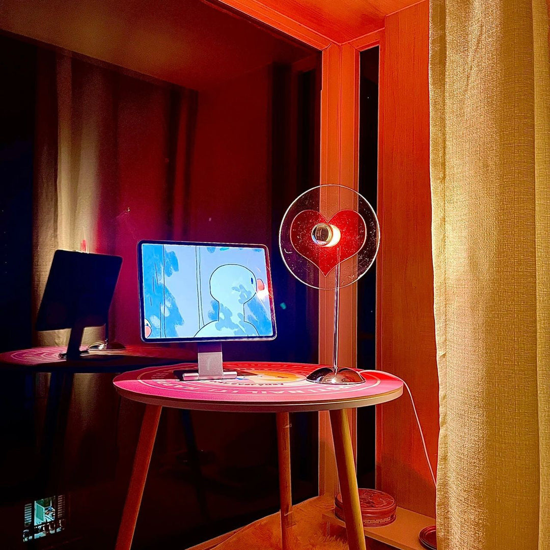 LoveGlow – Elegant Table Lamp with Rechargeable LED | Kalsten