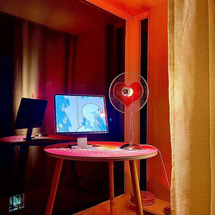LoveGlow – Elegant Table Lamp with Rechargeable LED | Kalsten