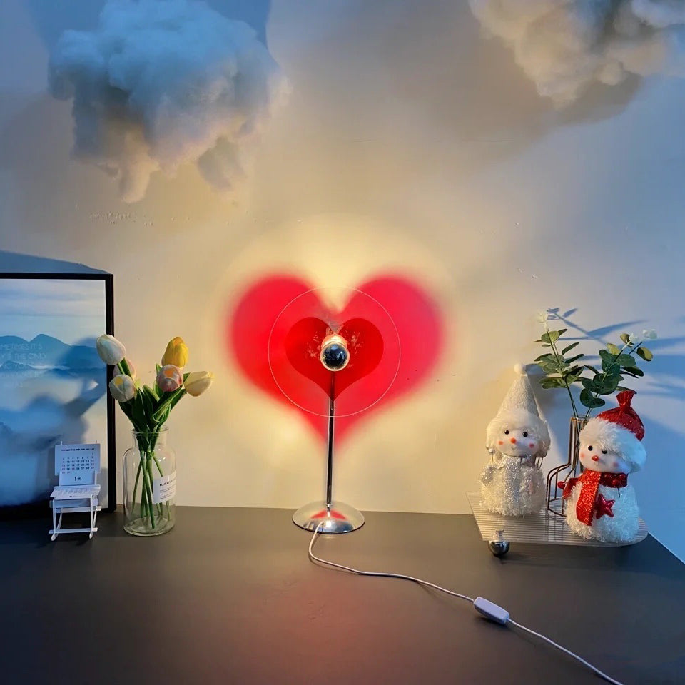 LoveGlow – Elegant Table Lamp with Rechargeable LED | Kalsten
