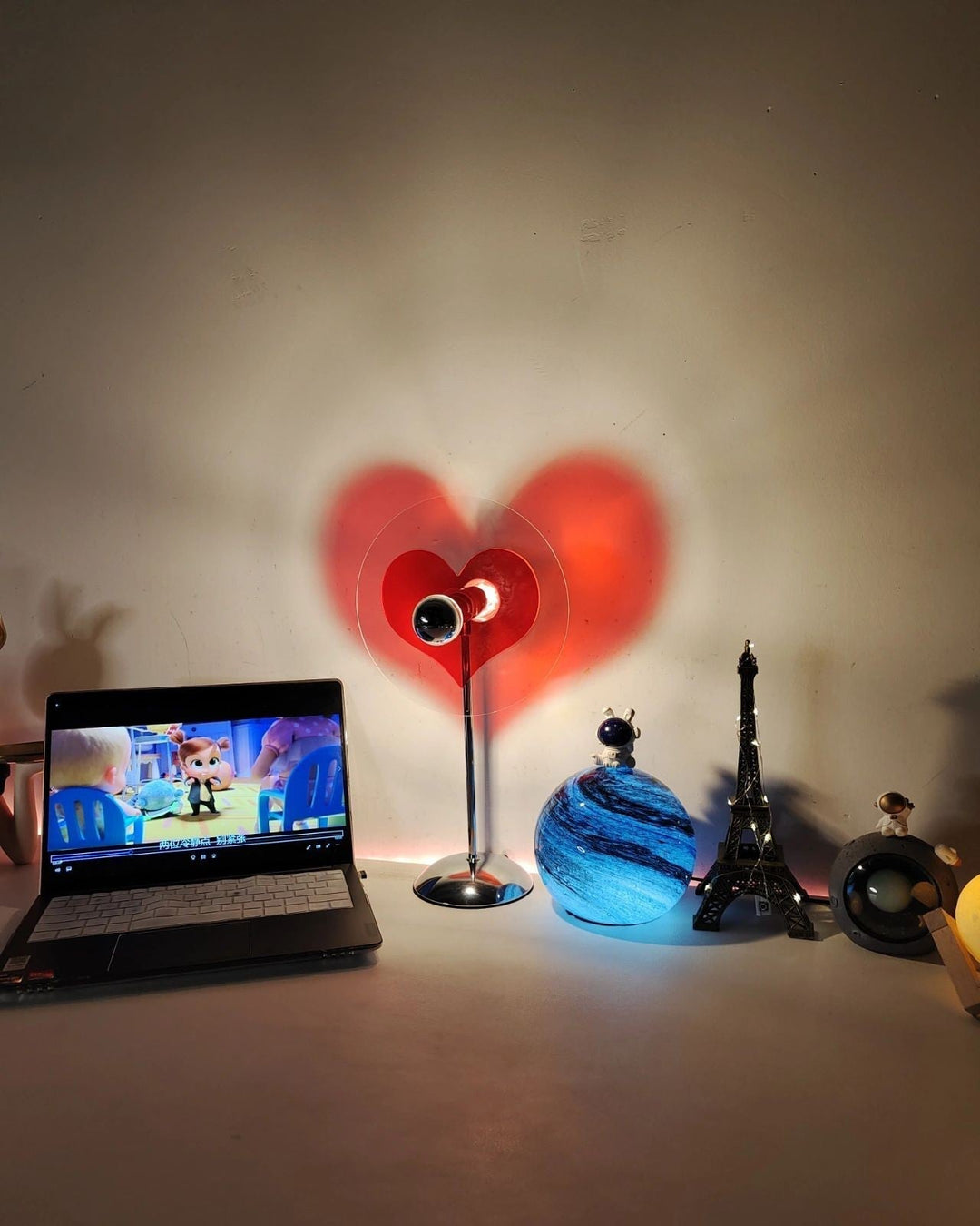 LoveGlow – Elegant Table Lamp with Rechargeable LED | Kalsten
