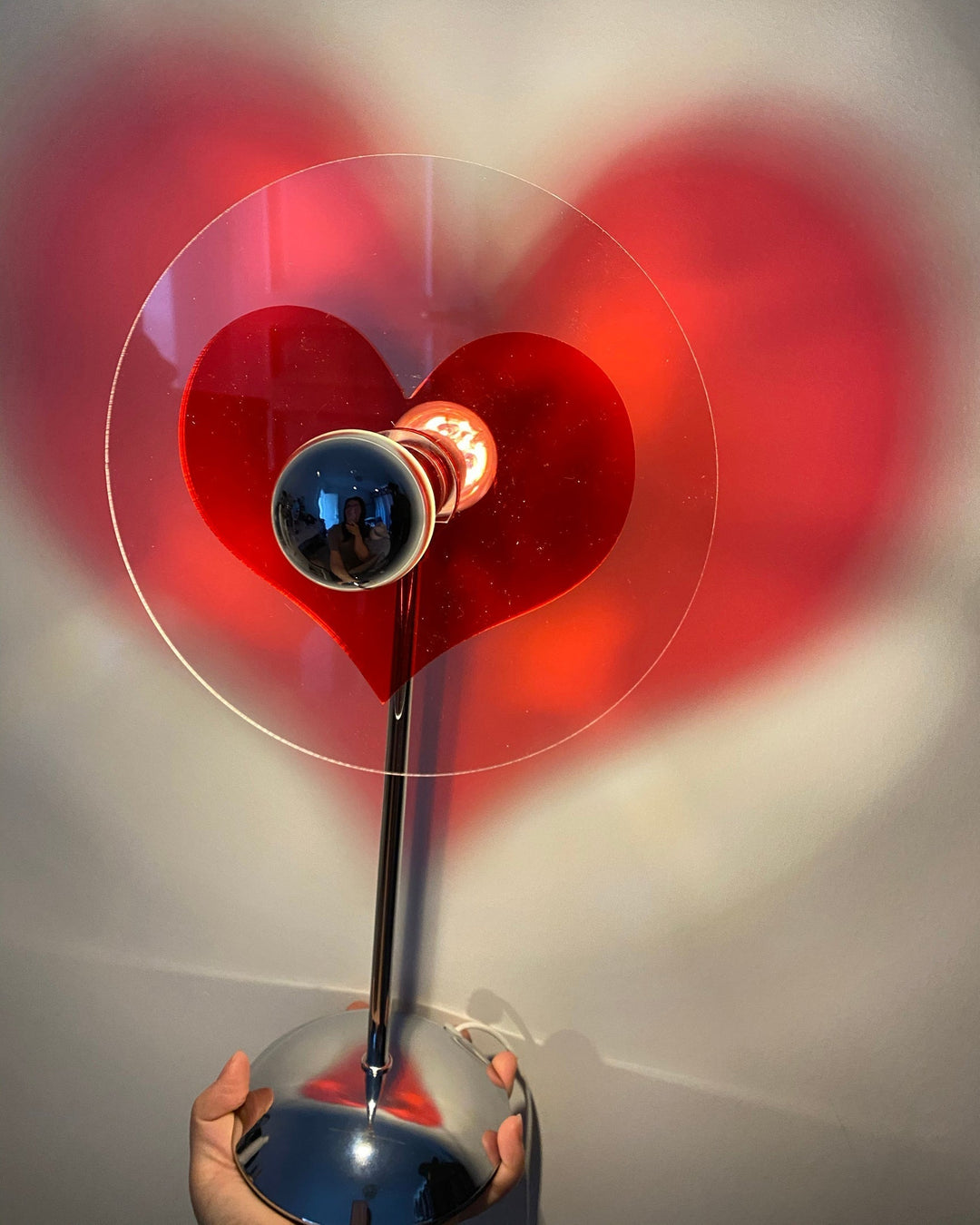 LoveGlow – Elegant Table Lamp with Rechargeable LED | Kalsten