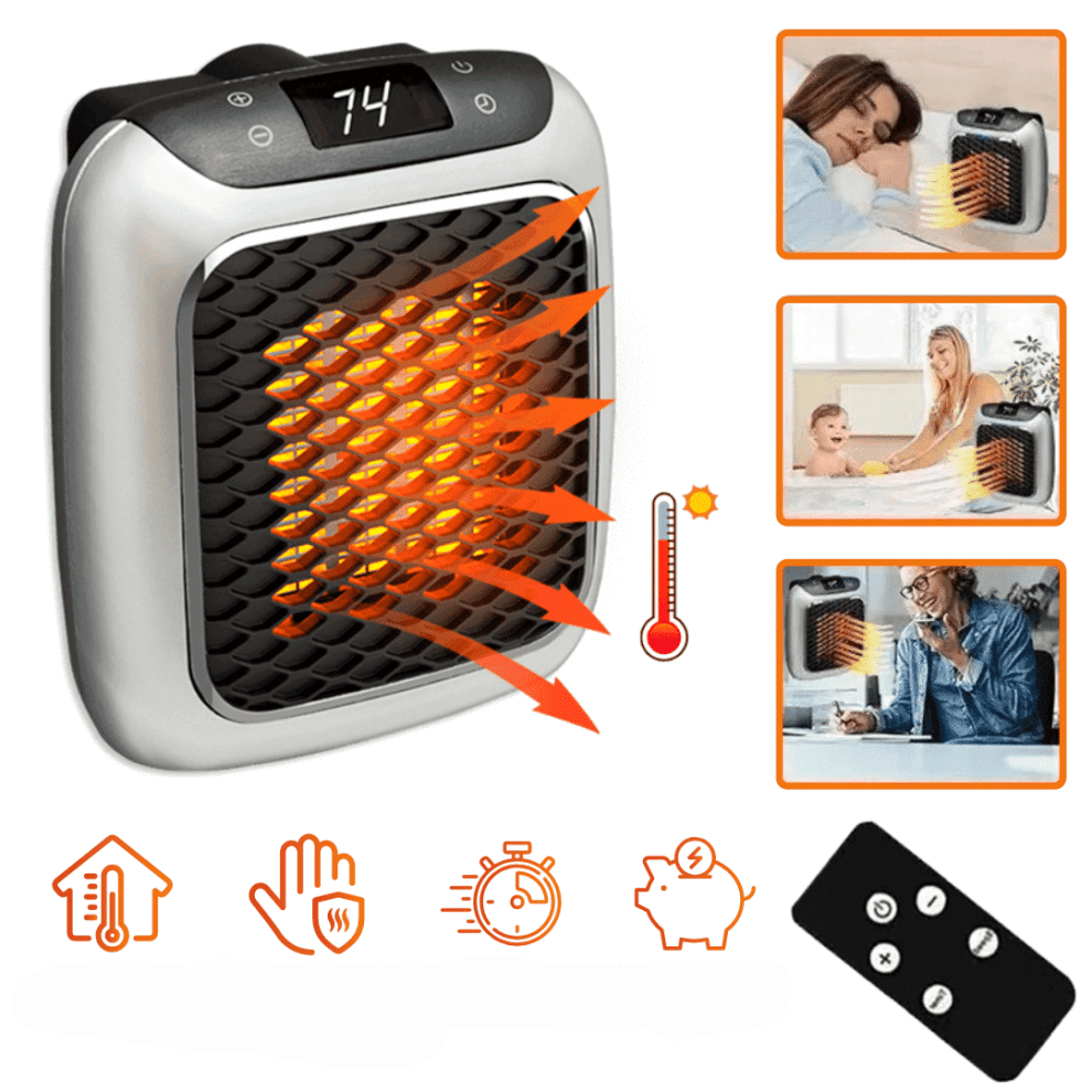 Kalsten | Compact Mini Heater with Antimicrobial Filter – Rapid Heat and Cost Savings – Dante Mini Heating