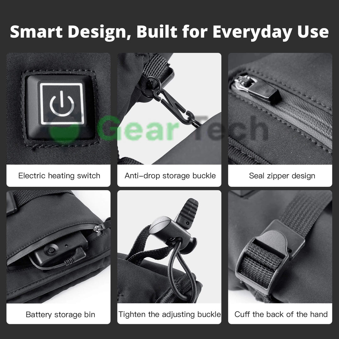Rechargeable Heated Gloves for Pain Relief