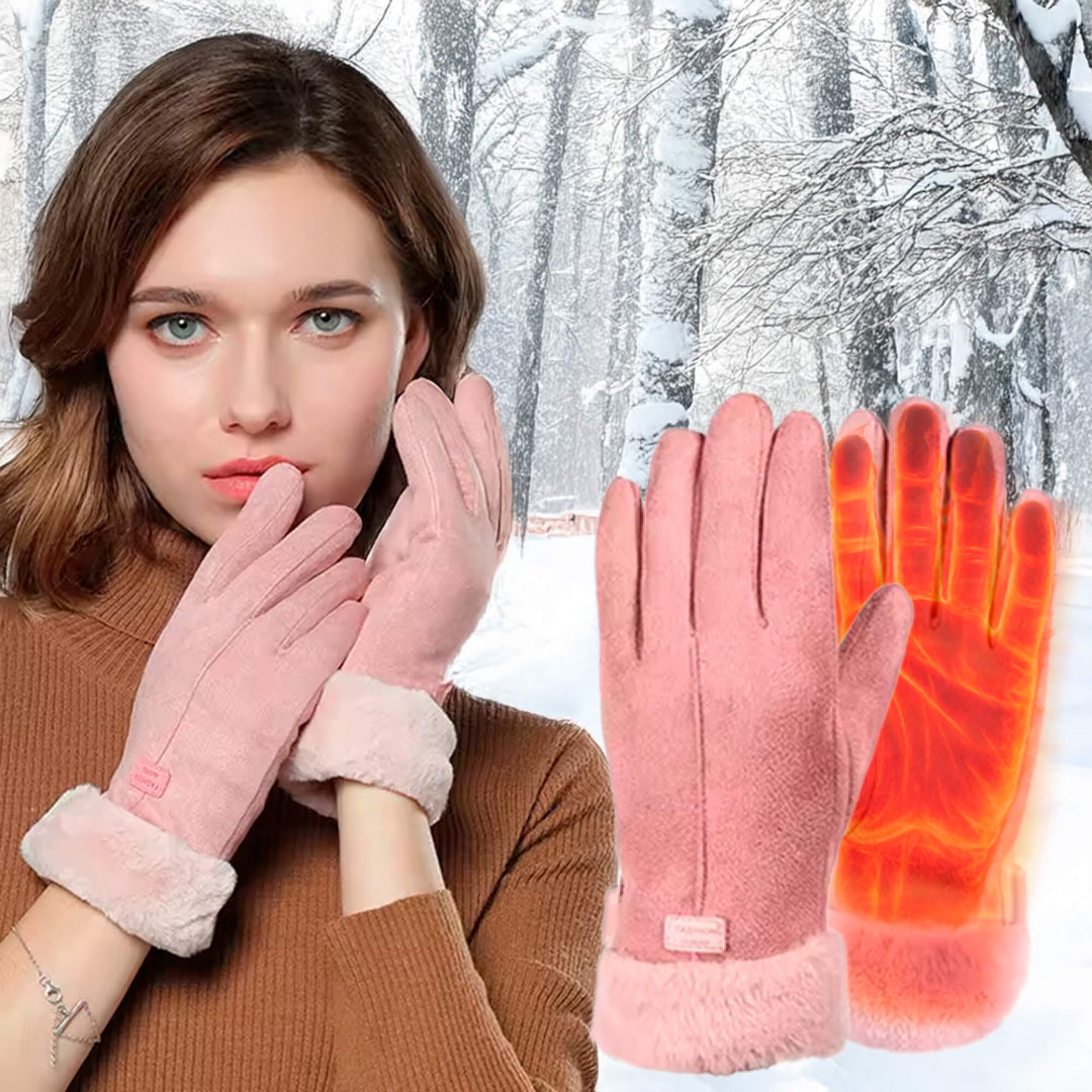 Ladies Heated Winter Gloves
