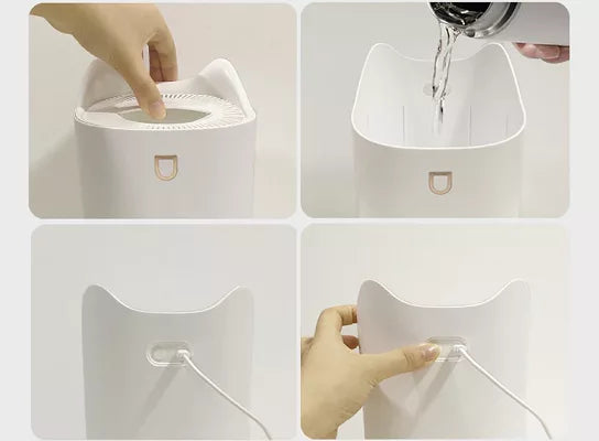Kalsten | Air Humidifier White LED Mist Diffuser