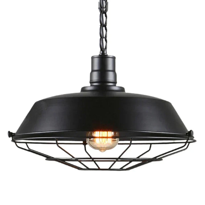 Kalsten | Vintage Loft Pendant Light: Industrial Retro Iron Ceiling Light Chandelier for Living Room, Restaurant, Bar, Kitchen