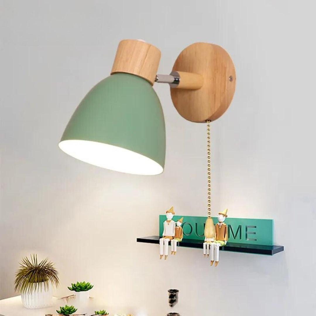 Elegant wall application made of wood - modern and warm design | Kalsten