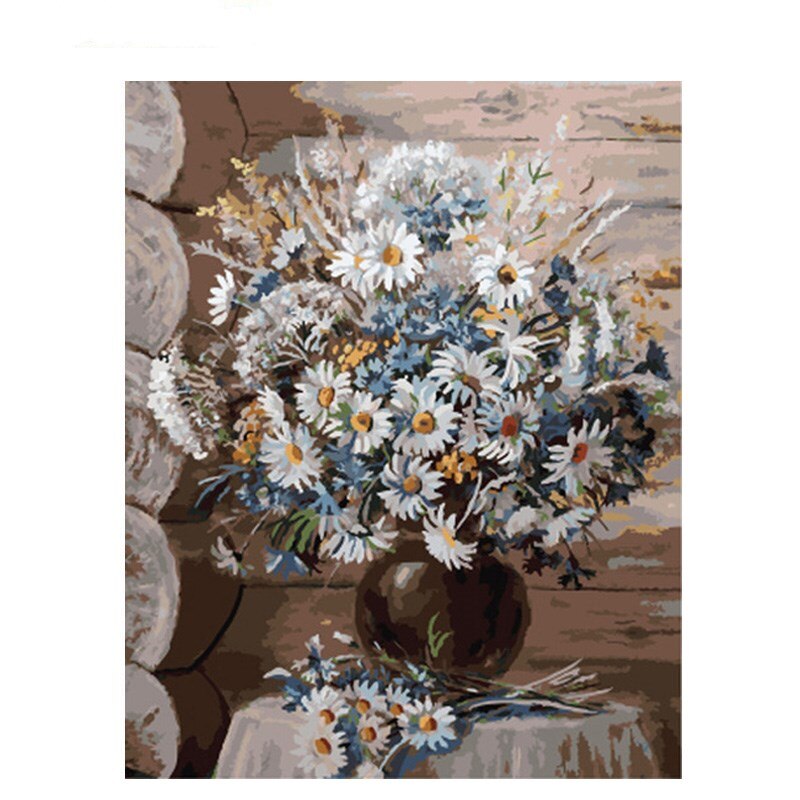 Flower portrait (Paint by number) Kalsten