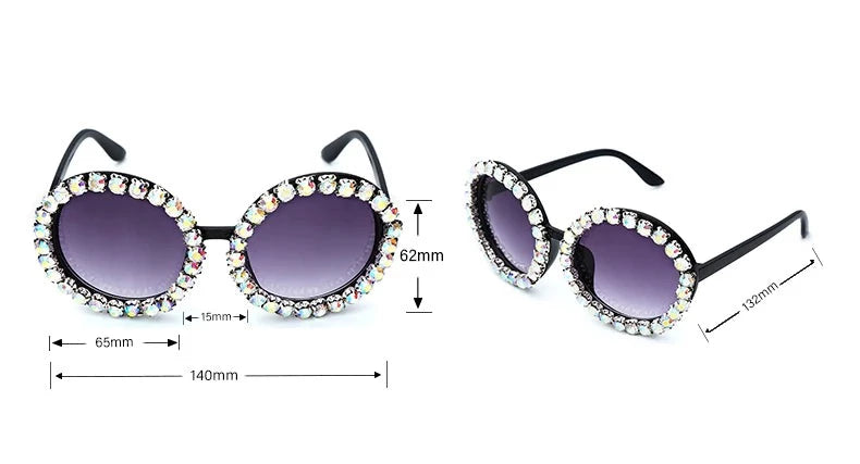 Kalsten | Oversize Round Luxury Sunglasses