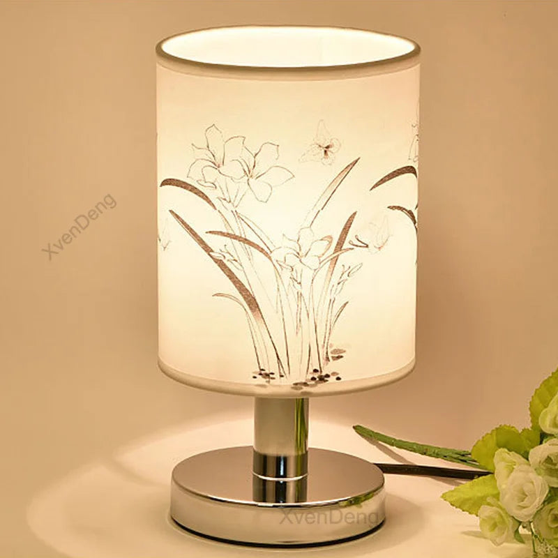 Modern Iron Table Lamp LED Cloth Nordic Desk Light - Perfect for Living Room, Bedroom, Bedside, Study, and Home Decor Lighting Fixtures | Kalsten
