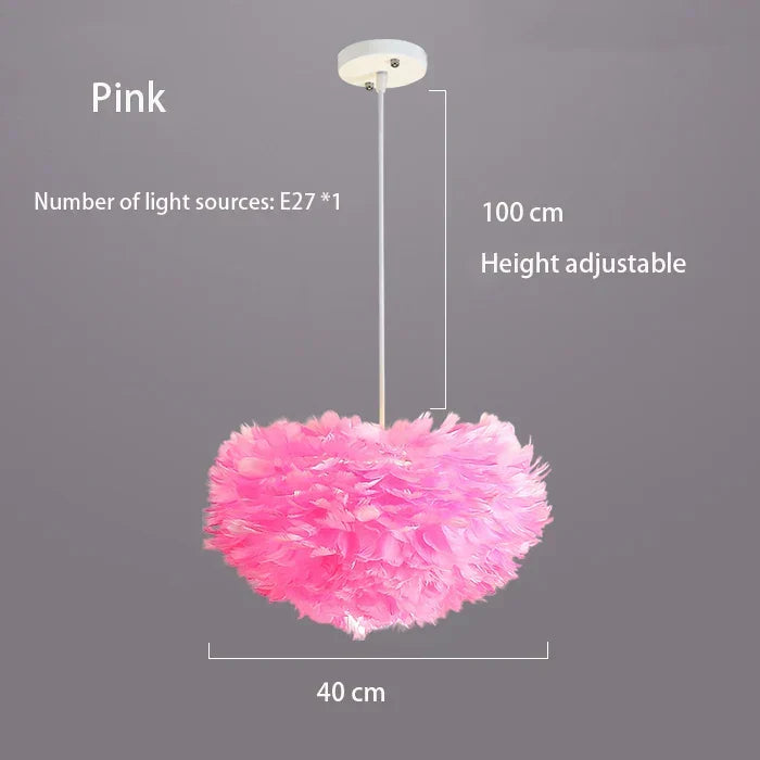 Cloud Like Realistic Feather Chandelier | Kalsten
