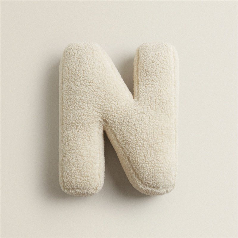 Kalsten | PlushLetter Pillow - Soft Letter Pillow for Bedroom and Children's Room