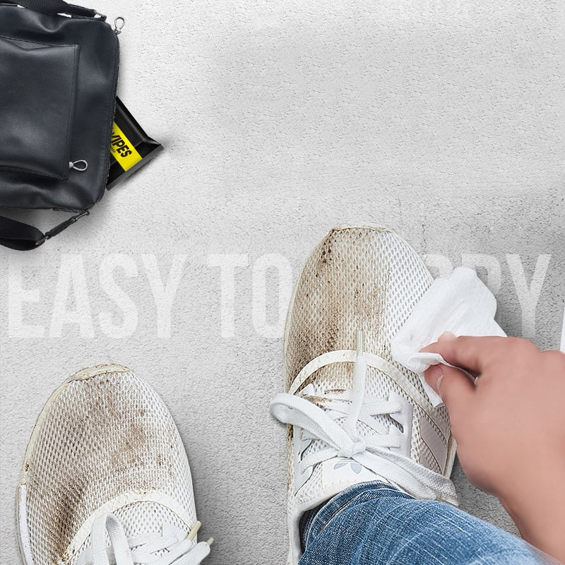Kalsten | Disposable White Shoe Cleaner Wipes