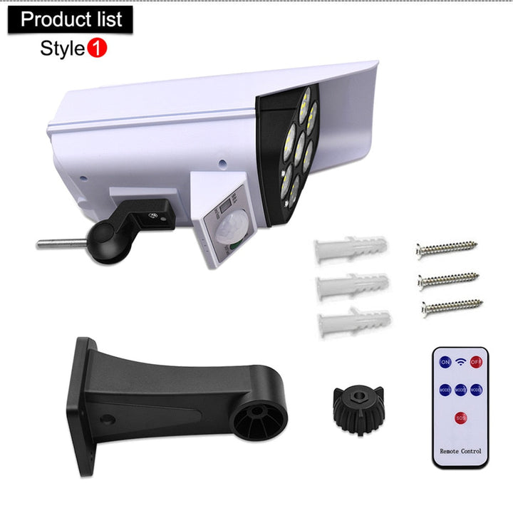 Solar Motion Sensor Dummy Security Camera Light | Kalsten