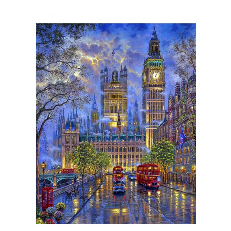 City portrait (Paint by number) Kalsten