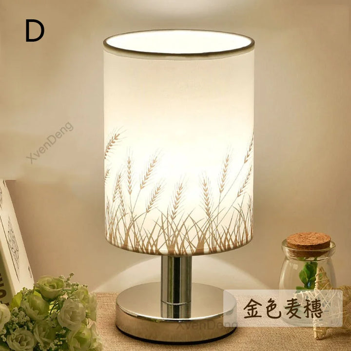 Modern Iron Table Lamp LED Cloth Nordic Desk Light - Perfect for Living Room, Bedroom, Bedside, Study, and Home Decor Lighting Fixtures | Kalsten