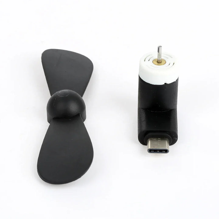 Creative Mini Portable Micro USB Fan - 5V 1W Mobile Phone USB Gadget Fans Tester for Type-C USB-C Cooling Hand Fan | Kalsten