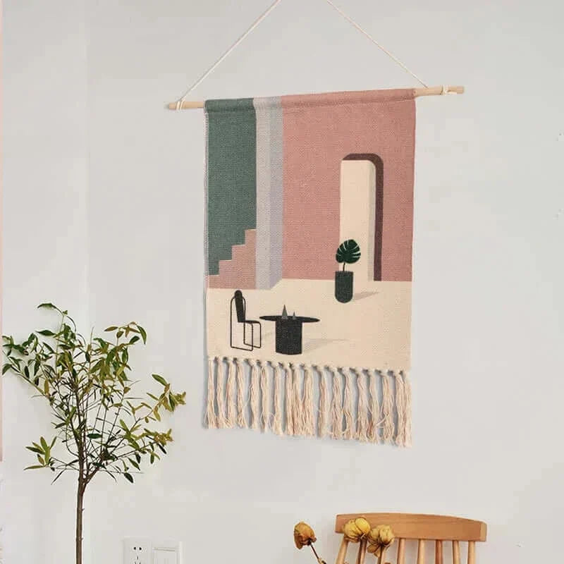 Skanto | Macrame Cotton Rug