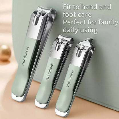 BowLift | LuxNails | Professional Stainless Steel Manicure and Pedicure Set | Portable & Multifunctional | Luxurious Storage Box