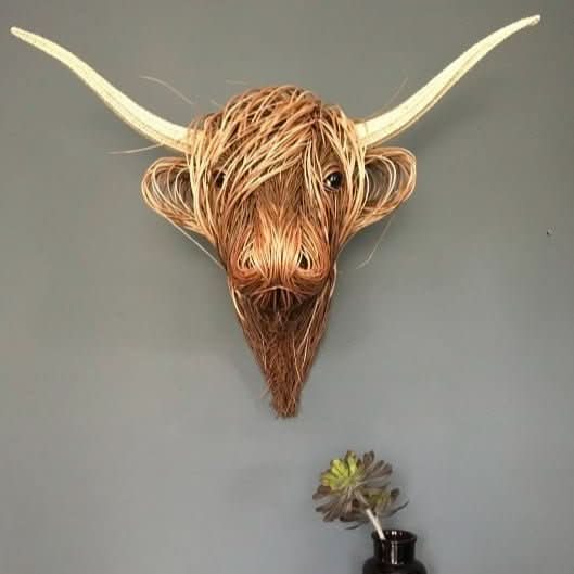 Kalsten | Rustic Cow Head Wall Decor for Unique Home