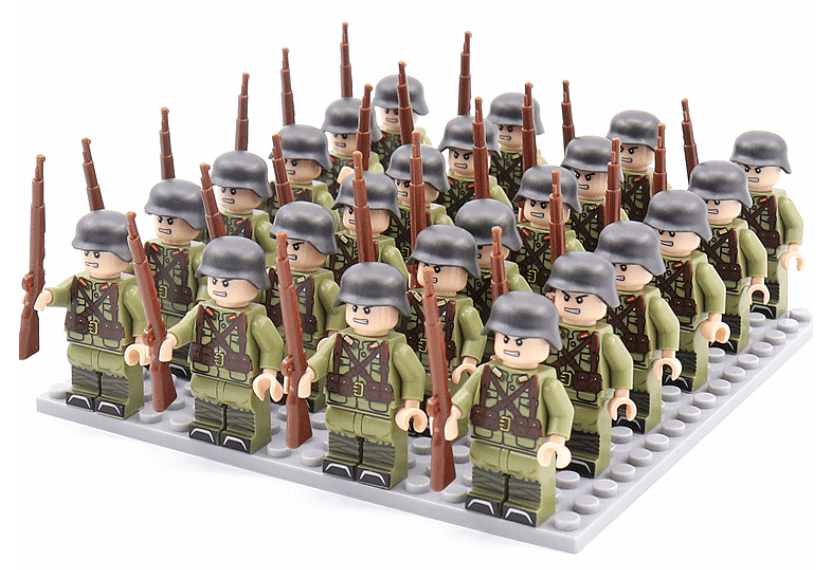 Kalsten | Historical Figures Building Block Set (21-piece)