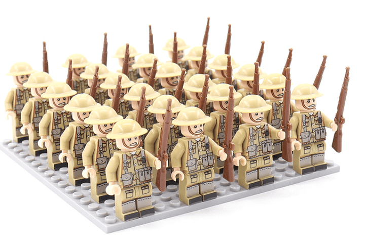 Kalsten | Historical Figures Building Block Set (21-piece)