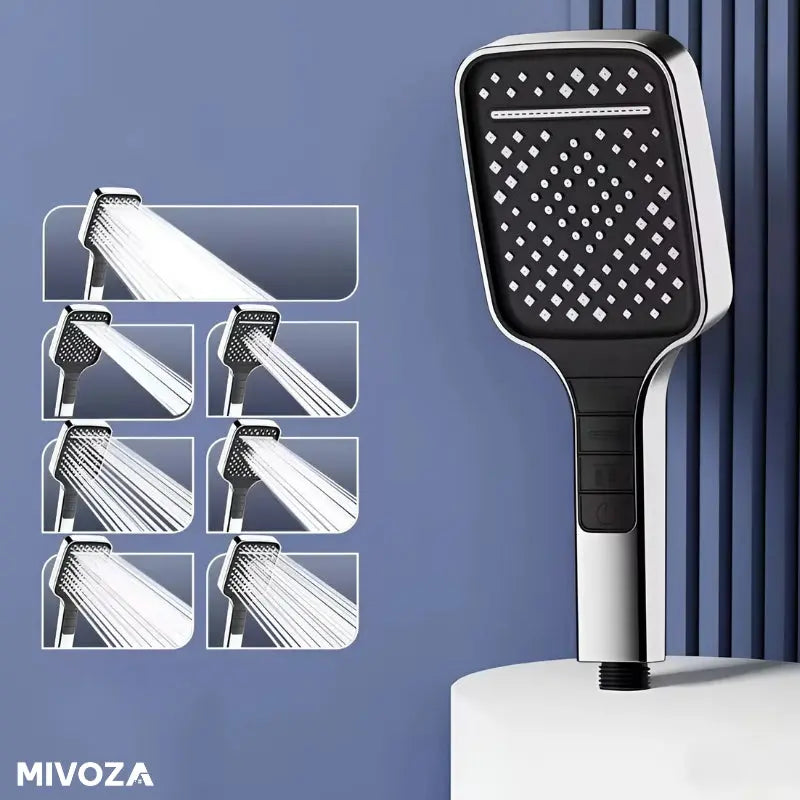 Kalsten | High Pressure Shower Head with 7 Modes and Stop Button