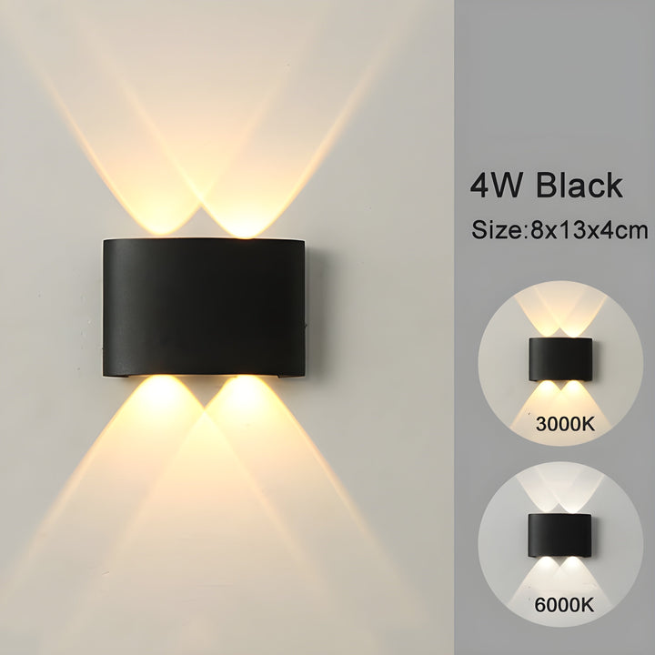 LED wall-mounted lights for indoor and outdoor areas | Kalsten