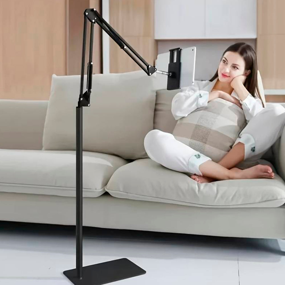 Floor stand for Tablet and Smartphone - Adjustable and stable solution | Brehn