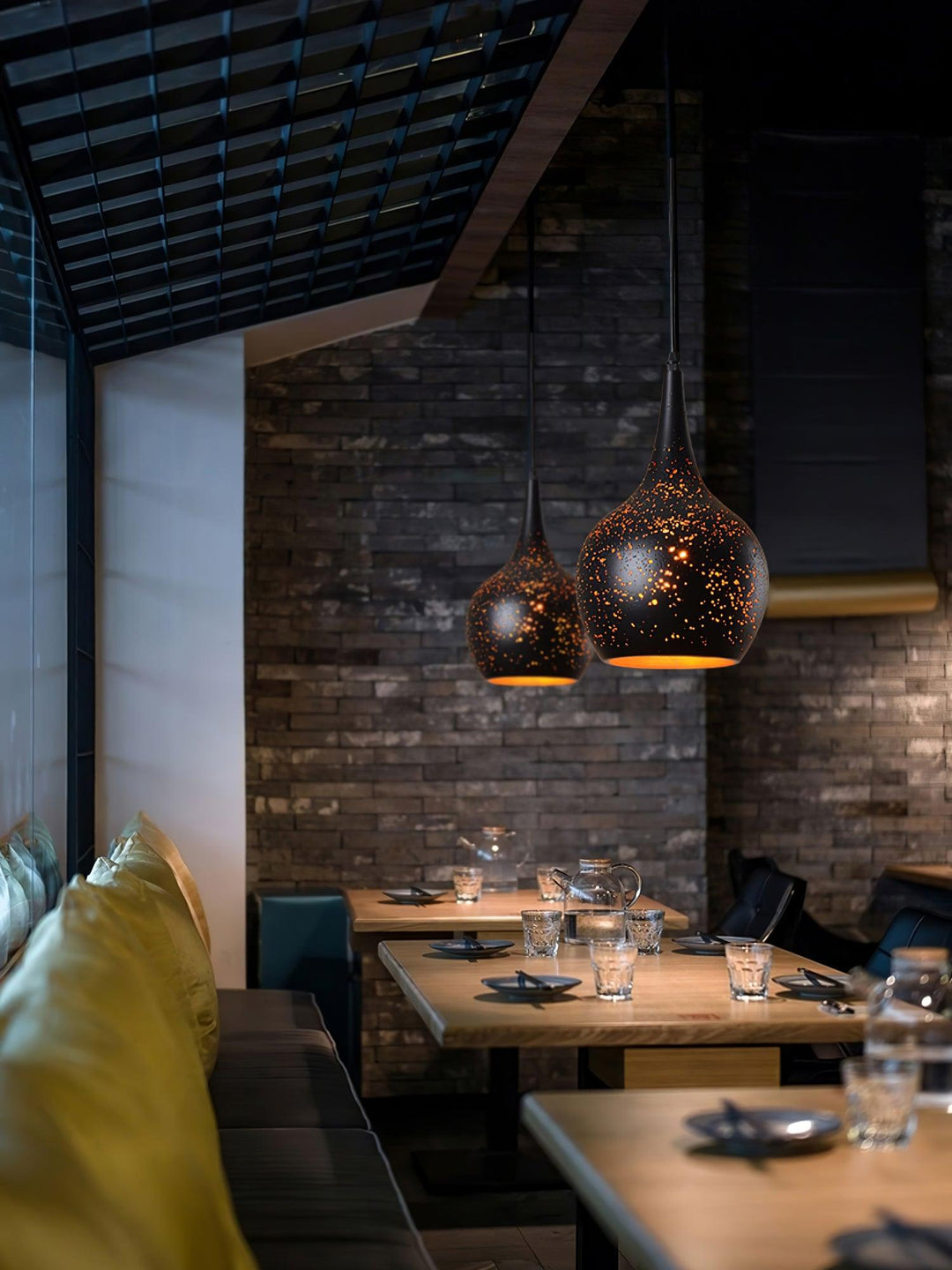 Hollow Industrial Ceiling light fitting Pendant Lamp | Kalsten