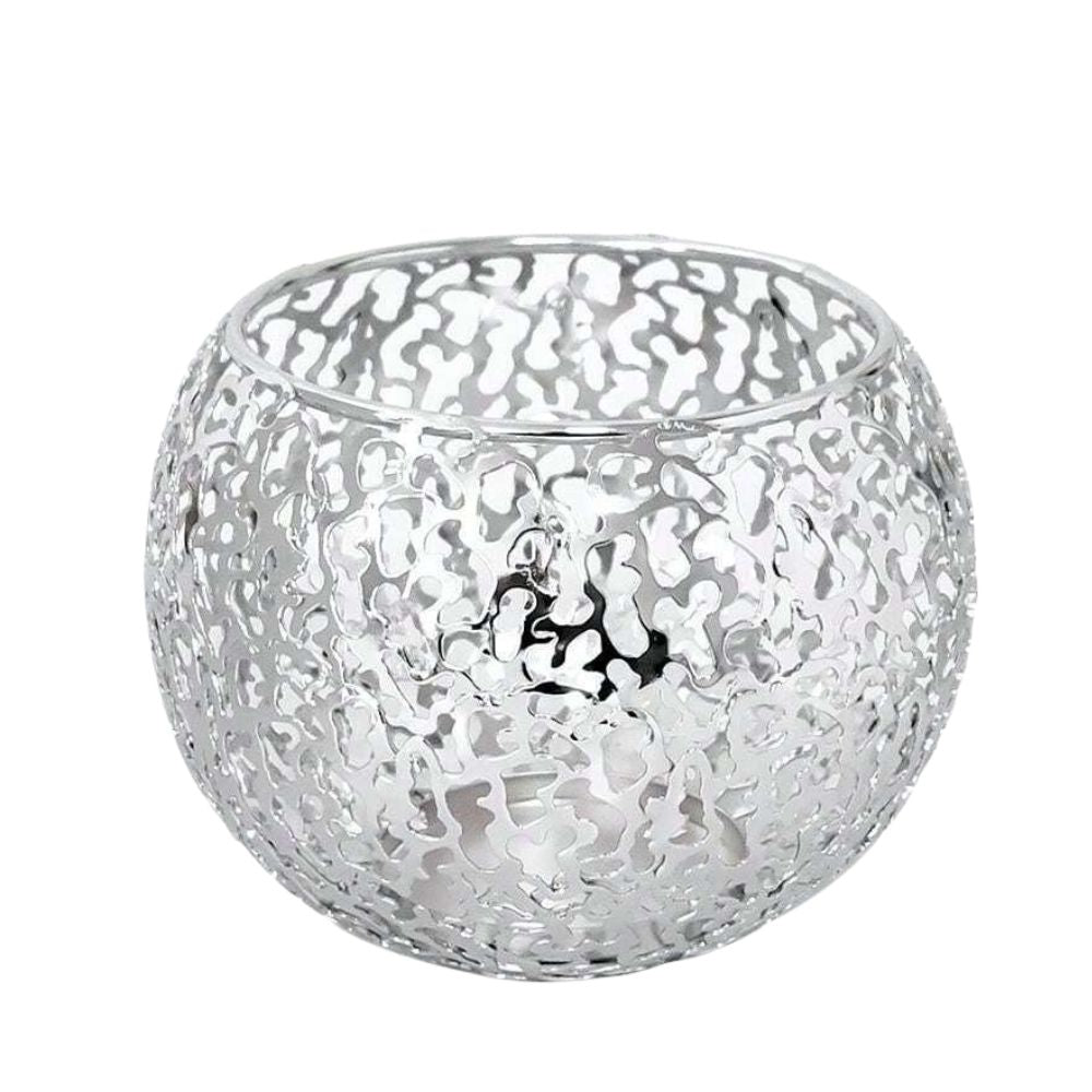 Glow Sphere Glass Candle Holder