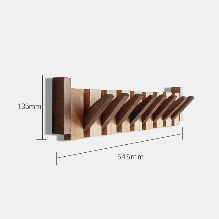 Kalsten | Wooden Coat Rack For The Hall - HarmonyHook