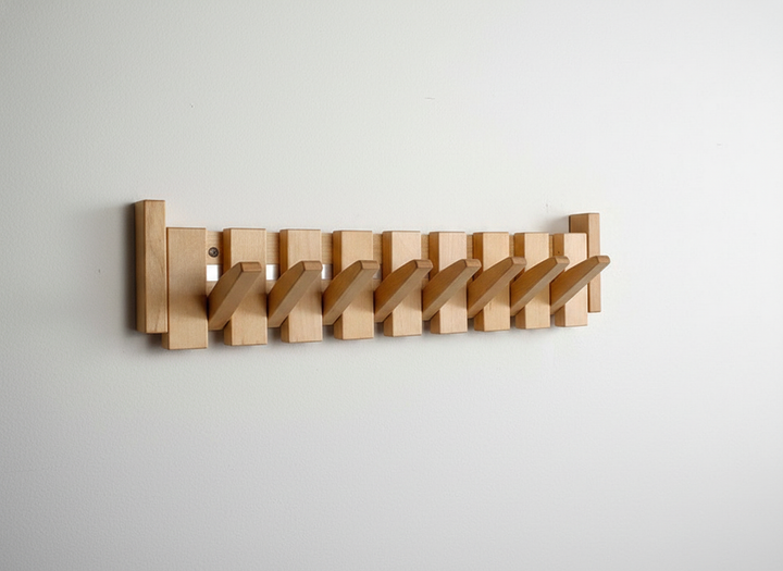Kalsten | Wooden Coat Rack For The Hall - HarmonyHook