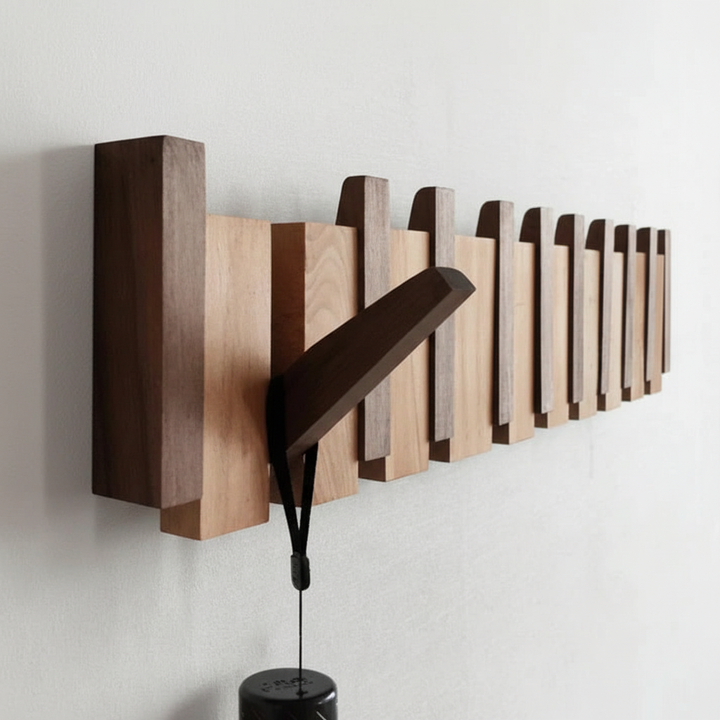 Kalsten | Wooden Coat Rack For The Hall - HarmonyHook