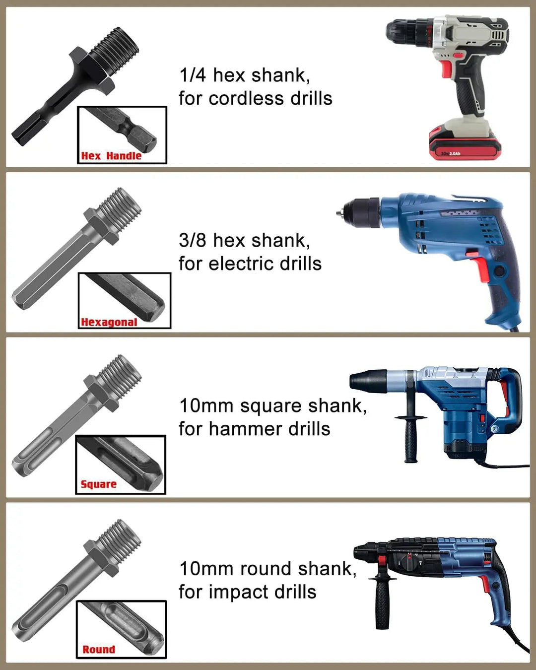 Kalsten | Wood splitting drill set – Energy-saving splitting with drill