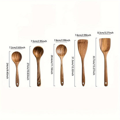 Skanto | NordicWood Kitchen Utensil Set – Sustainable & Stylish Cooking Tools for Every Kitchen