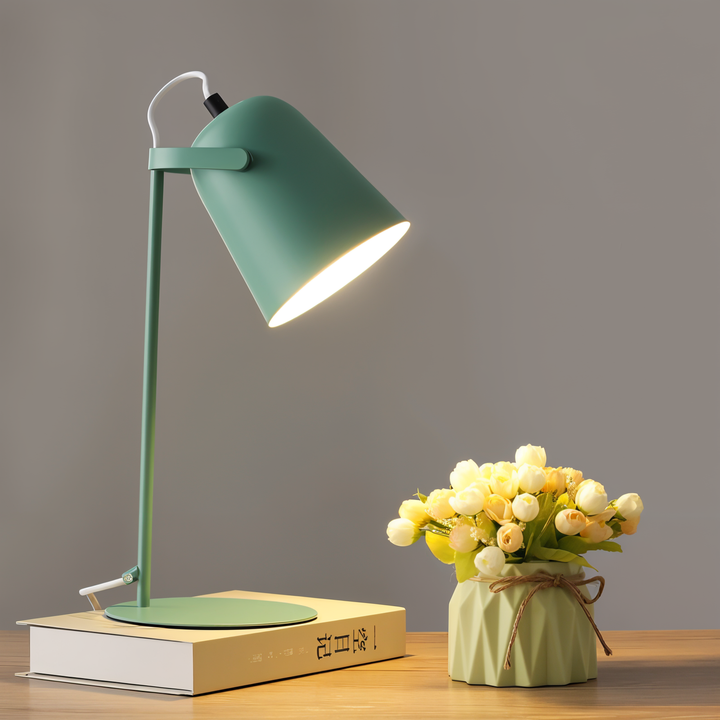 Macaron Table Lamp - Nordic Yellow Desk Lamp - Adjustable Lamp | Kalsten