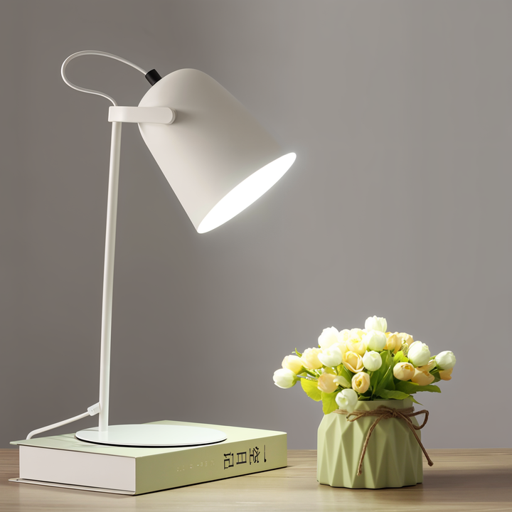 Macaron Table Lamp - Nordic Yellow Desk Lamp - Adjustable Lamp | Kalsten