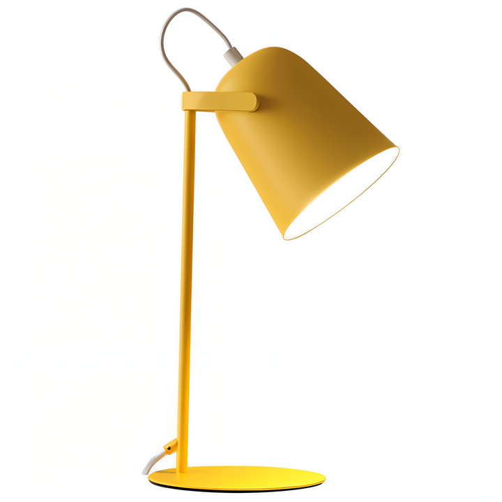 Macaron Table Lamp - Nordic Yellow Desk Lamp - Adjustable Lamp | Kalsten