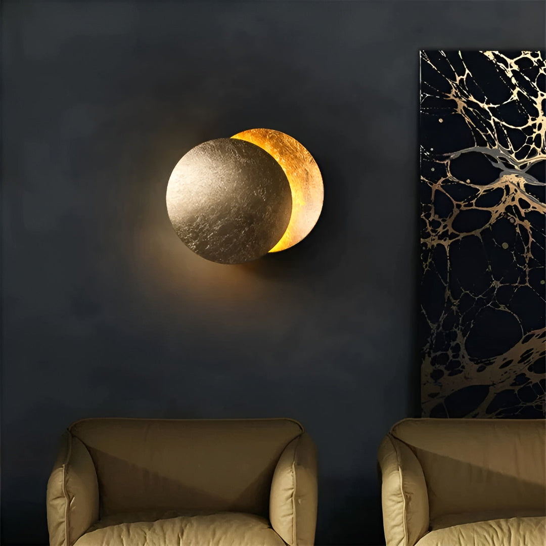 Sonnenstrahl - Elegant LED wall lamp with 360° rotation function for industrial style | Kalsten