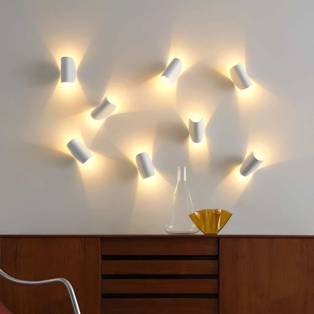 Twist Wall Lamp - Rotatable Metal Wall Light - Curve Wall Sconce | Kalsten