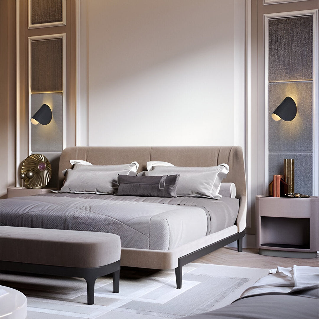 Twist Wall Lamp - Rotatable Metal Wall Light - Curve Wall Sconce | Kalsten