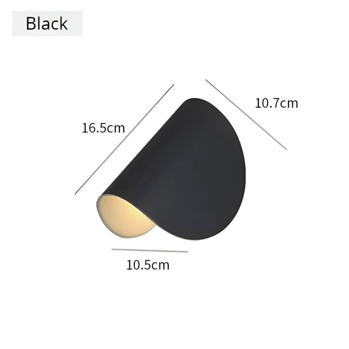 Twist Wall Lamp - Rotatable Metal Wall Light - Curve Wall Sconce | Kalsten