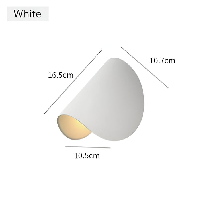 Twist Wall Lamp - Rotatable Metal Wall Light - Curve Wall Sconce | Kalsten
