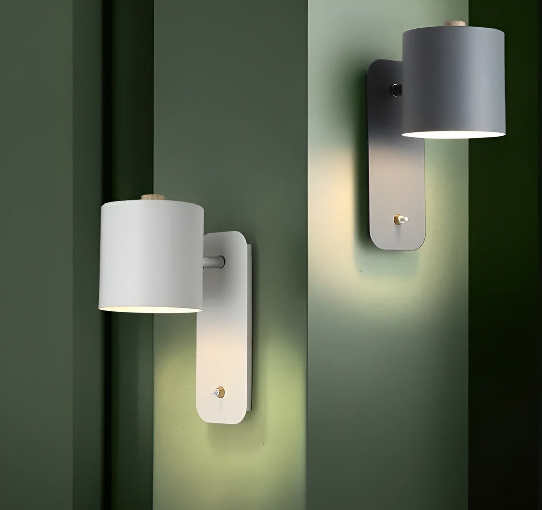EasyPush WallLight - Rotatable Mini Cylinder LED Lamp | Kalsten