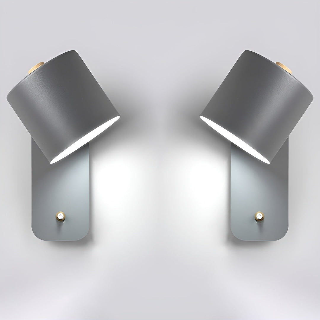 EasyPush WallLight - Rotatable Mini Cylinder LED Lamp | Kalsten